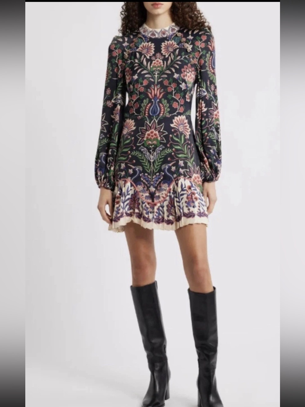FARM Rio | Marvelous Garden Lenzig Mini Dress - Picture 2 of 7